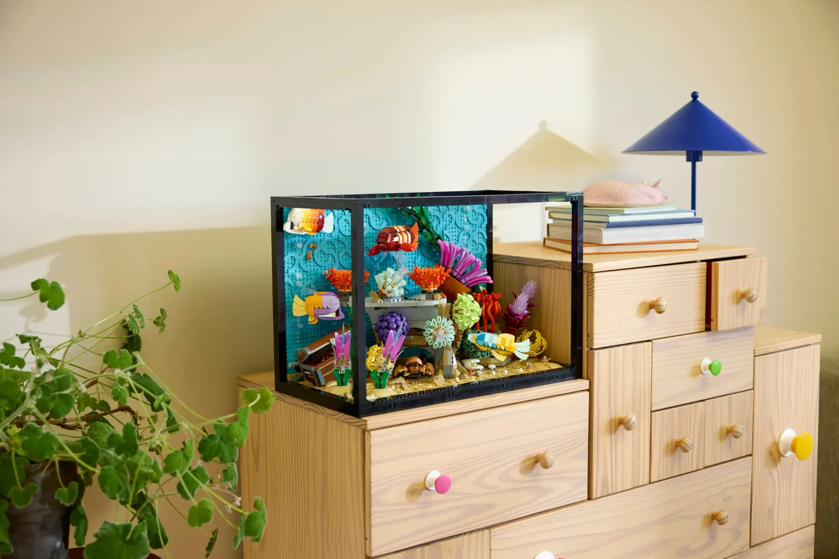 LEGO L'aquarium tropical (10366) entièrement monté