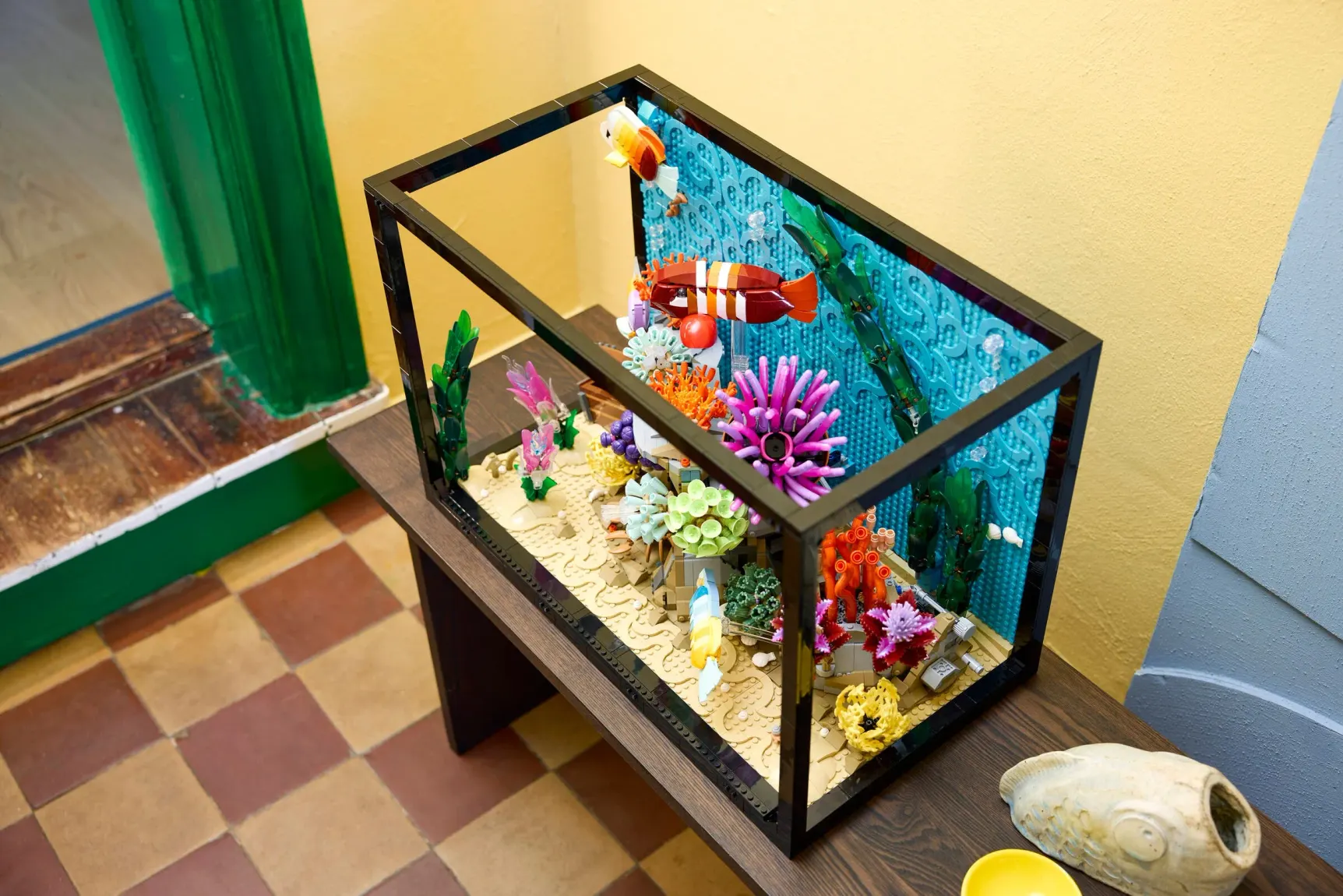 LEGO L'aquarium tropical, vue de détail 1