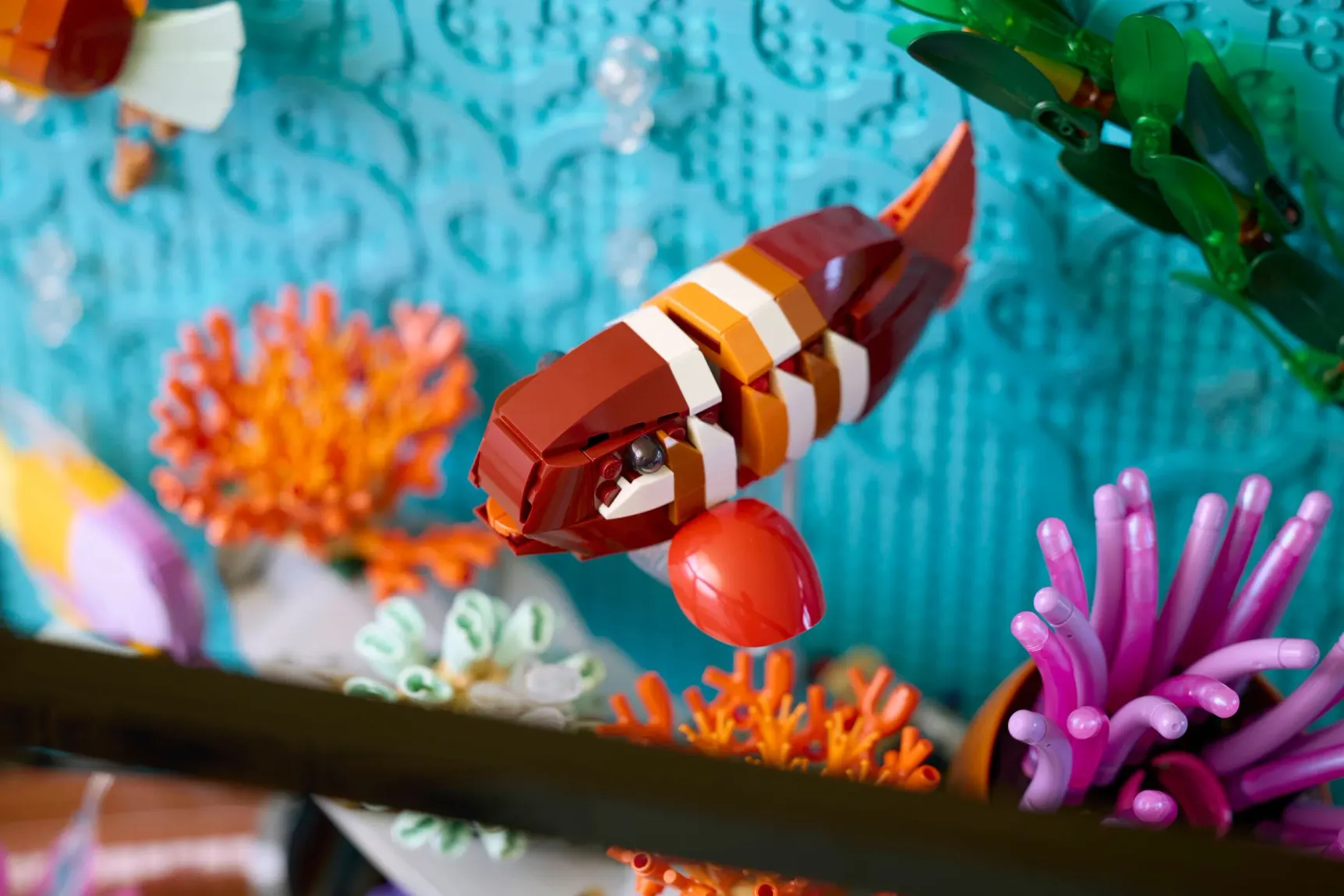 LEGO L'aquarium tropical, vue de détail 2