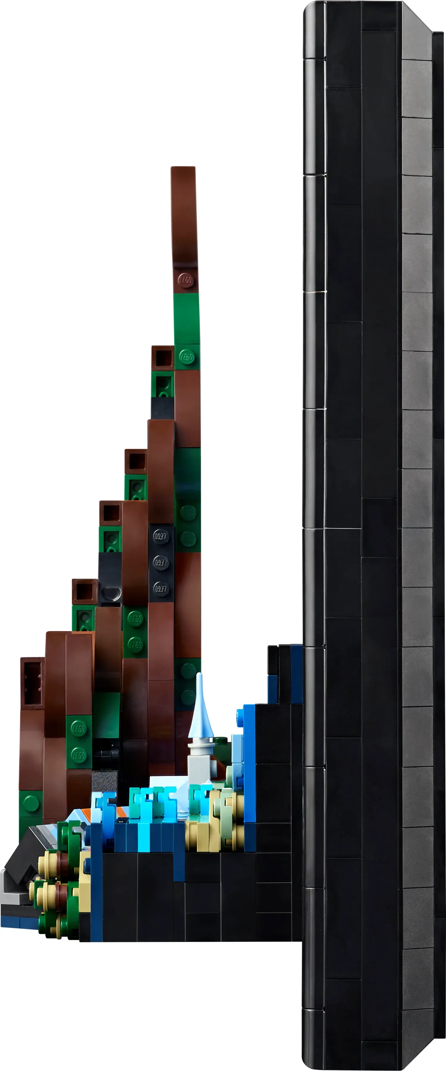 LEGO Vincent van Gogh – The Starry Night, detail view 4