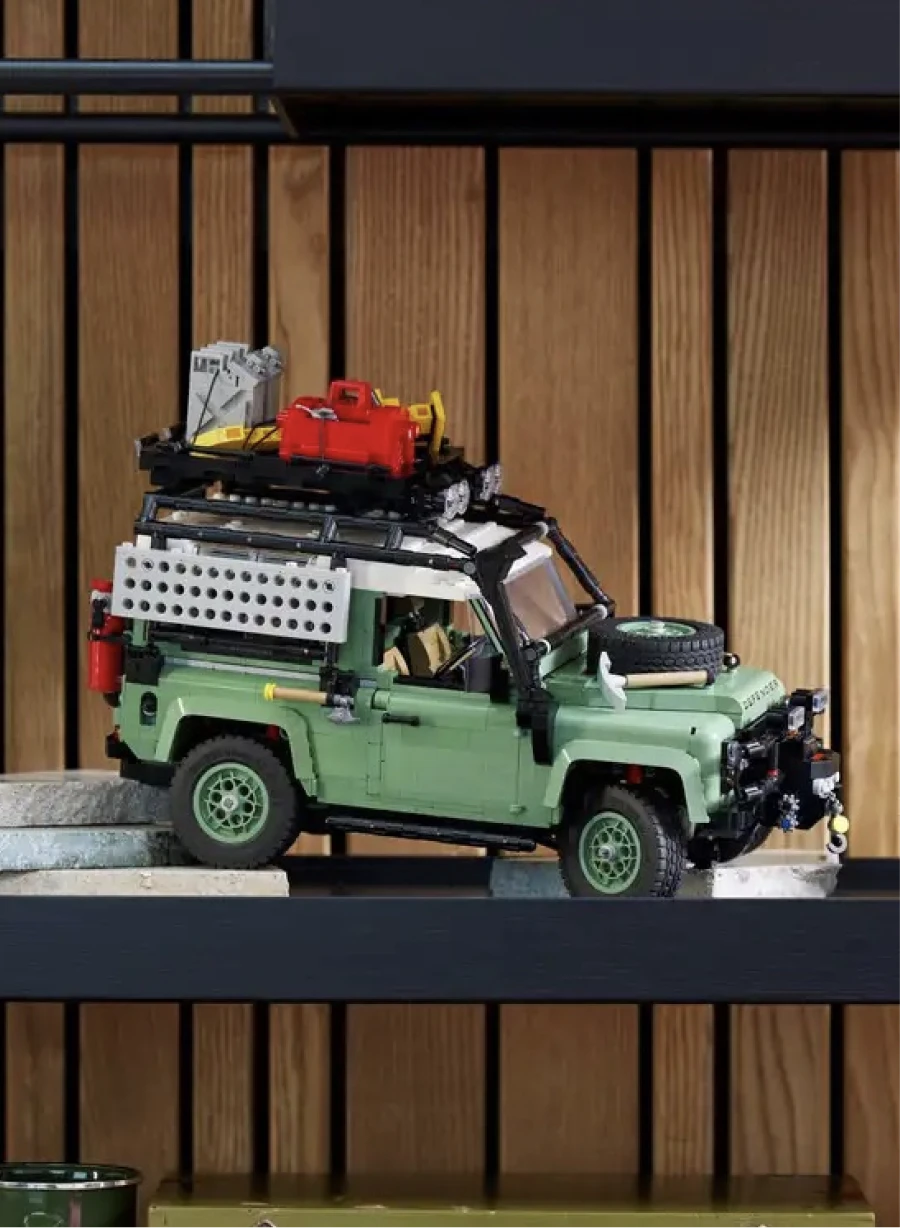 Klassischer Land Rover Defender 90 – Lego Icons