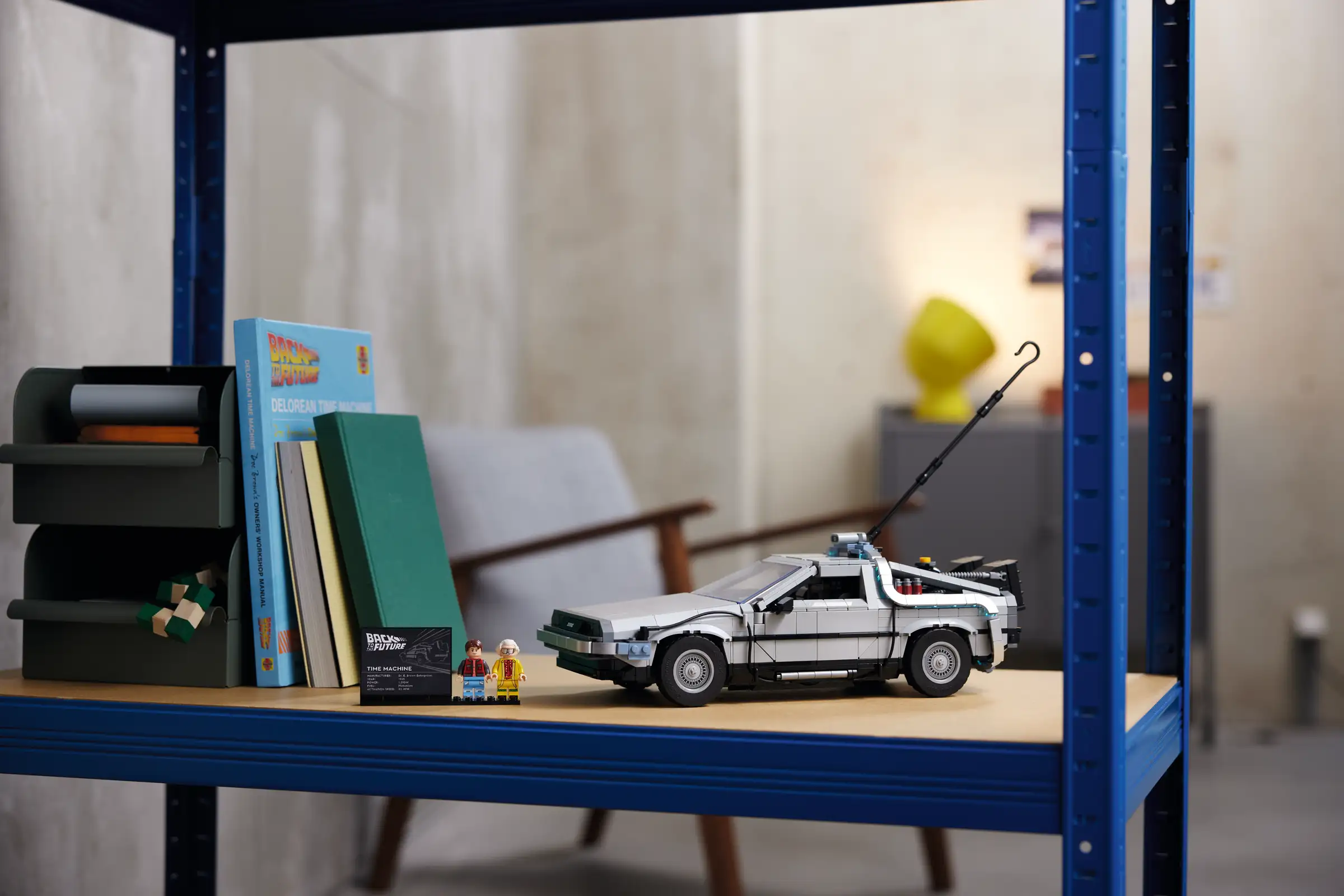 Die Zeitmaschine aus Zurück in die Zukunft