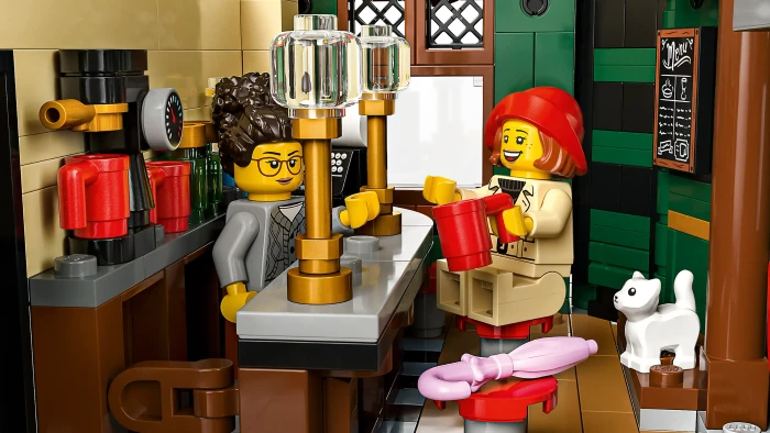 Eckhaus im Tudorstil Detail Gallerie