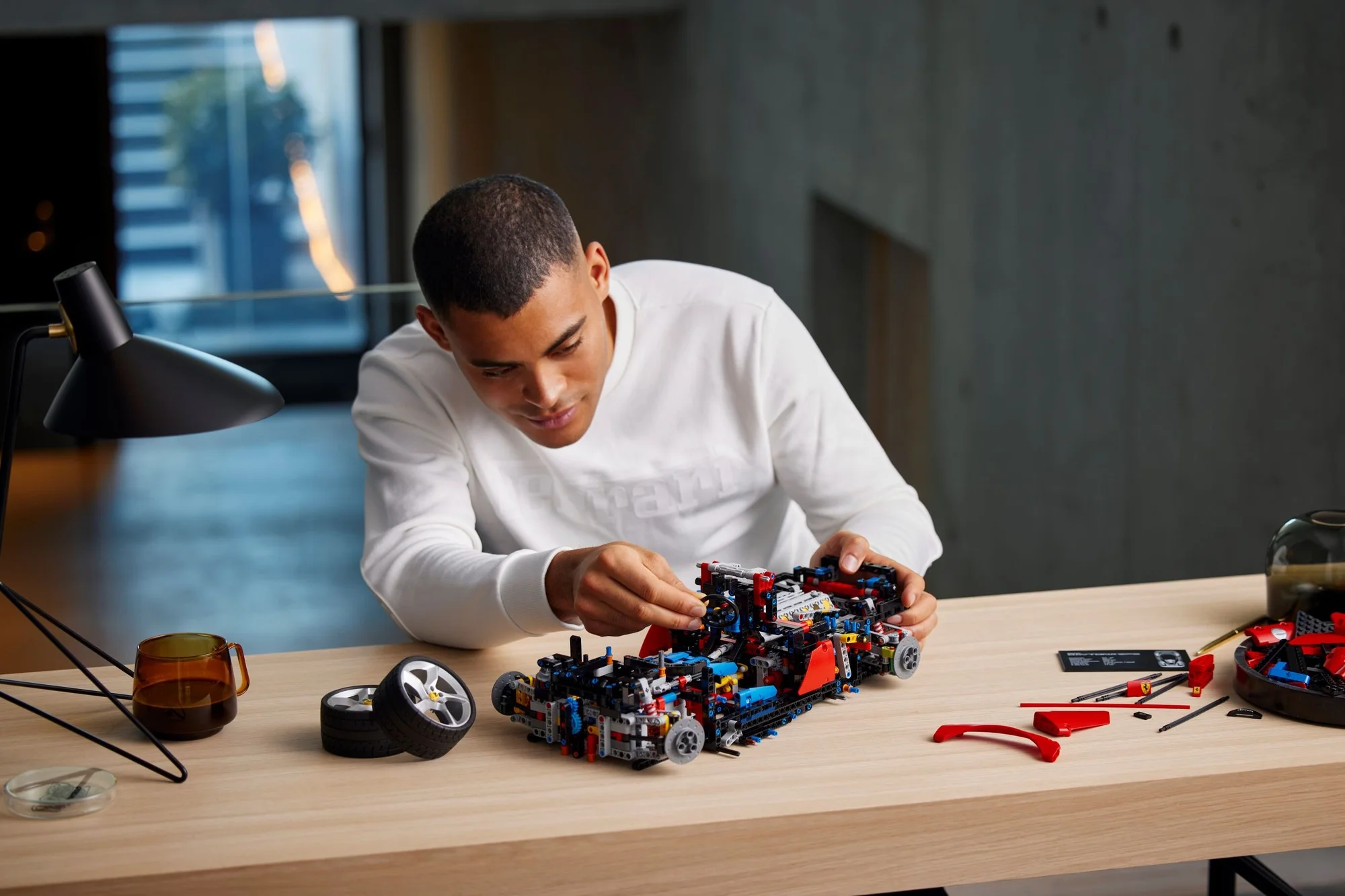 LEGO Technic Ferrari Daytona SP3 – Detailansicht 6
