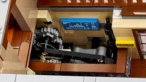 Flussraddampfer Detail Gallerie