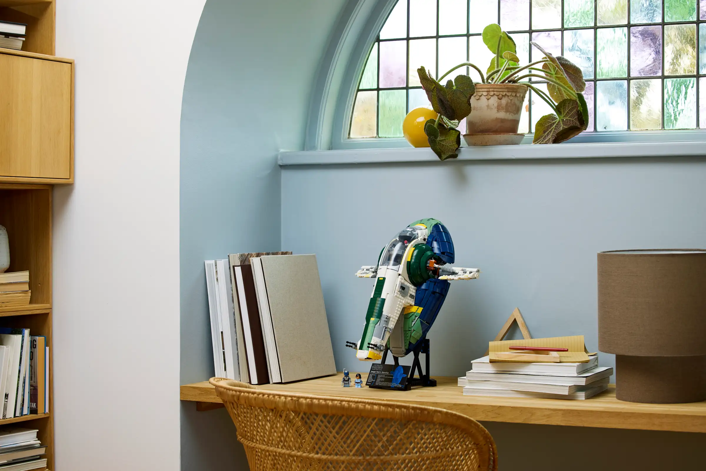 Jango Fetts Sternenschiff der Firespray-Klasse