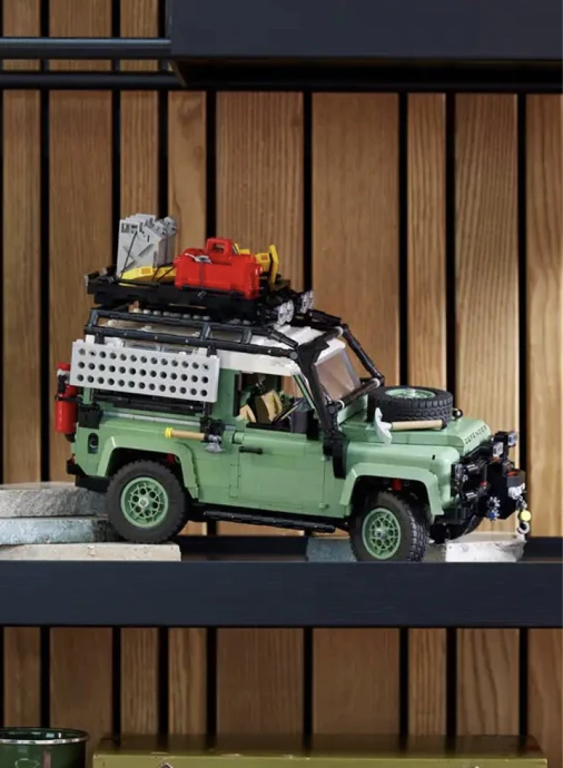 Klassischer Land Rover Defender 90 – Lego Icons