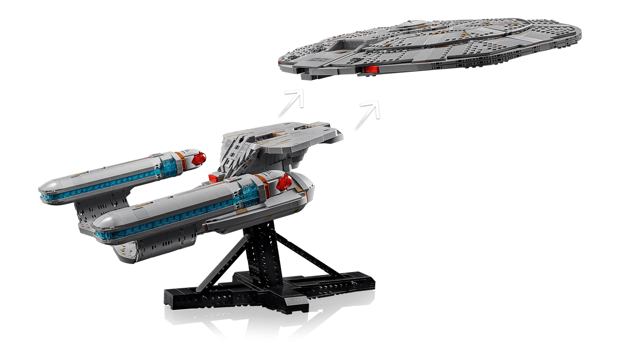 LEGO Star Trek: U.S.S. Enterprise NCC-1701-D™ – Detailansicht 1