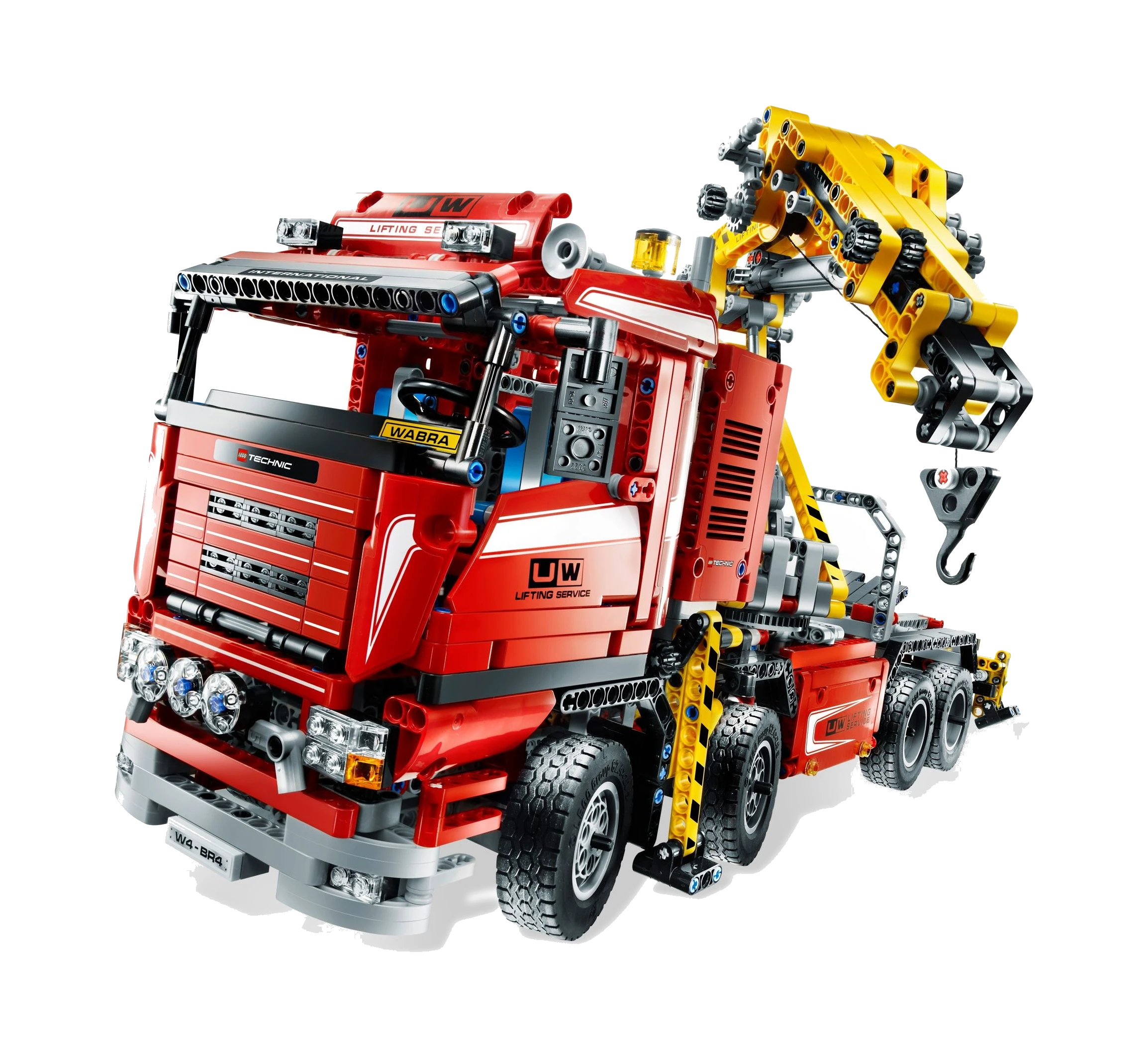 Truck mit Power-Schwenkkran